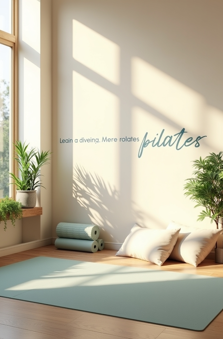 Pilates övning för bättre hållning